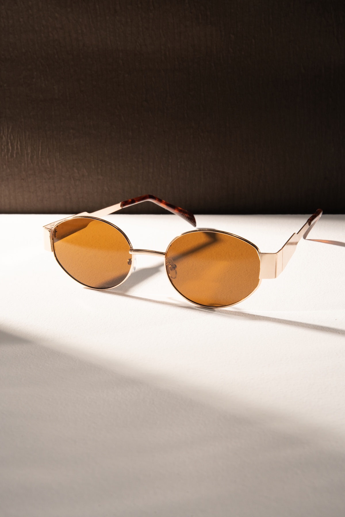 Street Fashion Vintage - 1Pair Unisex Retro Oval Metal Frame