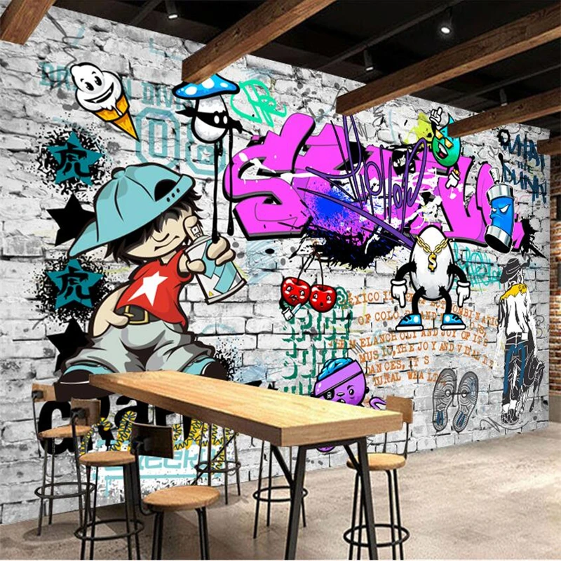 Street Fashion Wallpaper - Custom Mural 3d Wallpaper Fashion Style
