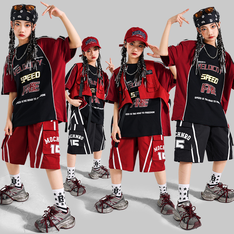 Street Fashion Girls - Teenage Fashion Hiphop Jazz Dance Costumes