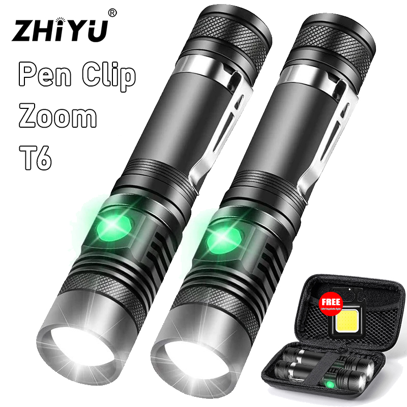 Street Fashion Blog - Super Bright T6 Flashlight USB Rechargeable