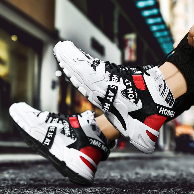 Japanese Street Fashion Female - Large Size High Top Chunky Man