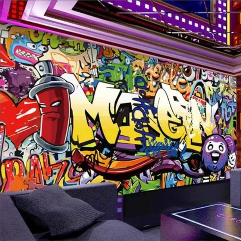 Street Fashion Wallpaper - custom mural 3d wallpaper fashion street