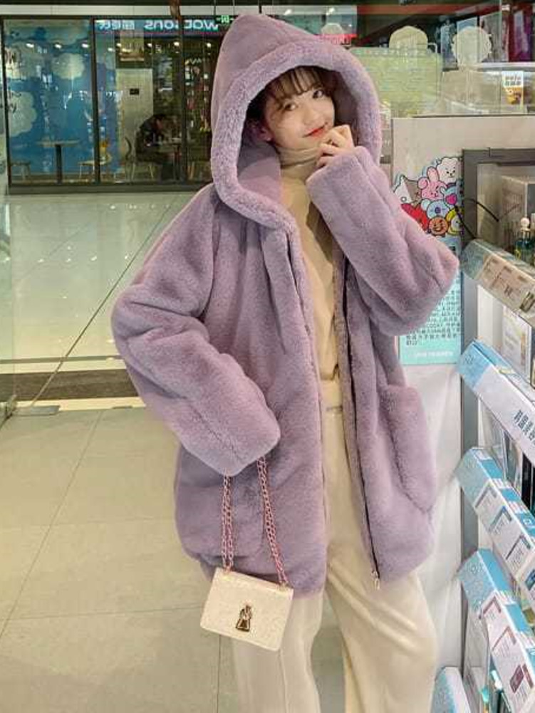 Autumn Winter Oversized Sweet  - Street Fashion Hong Kong incelemesi ve fiyatı