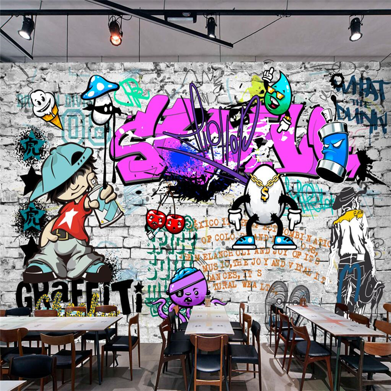Custom Mural 3d Wallpaper Fash - Street Fashion Wallpaper incelemesi ve fiyatı