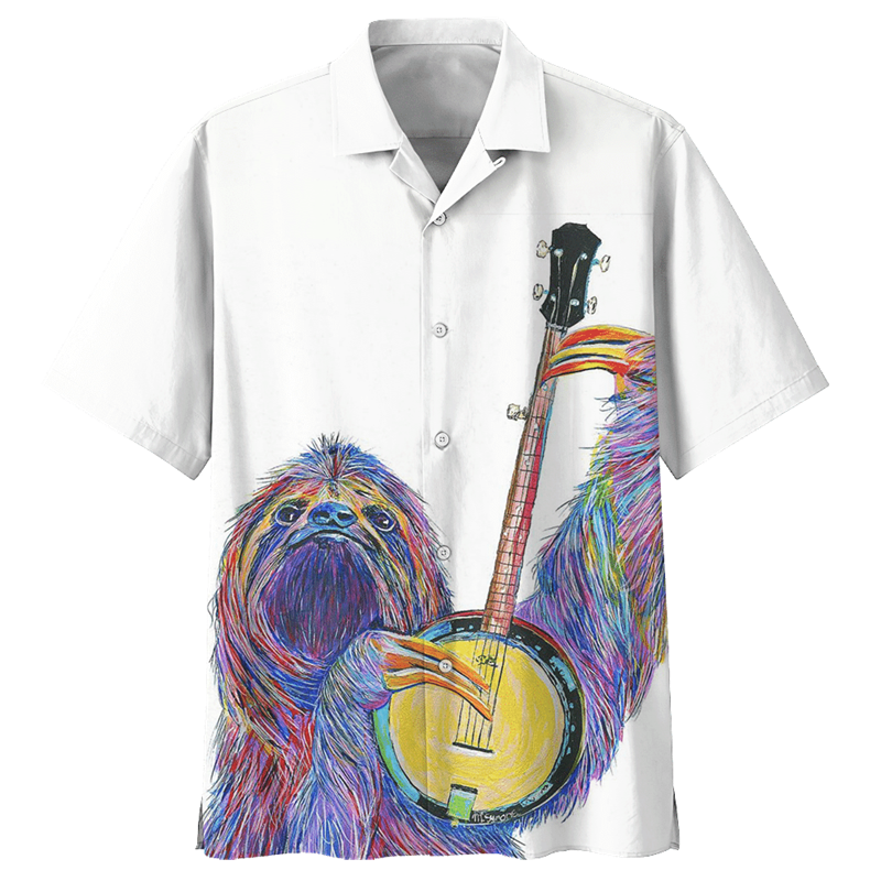 Australia Sloth Hawaiian Shirt - Street Fashion Australia incelemesi ve fiyatı