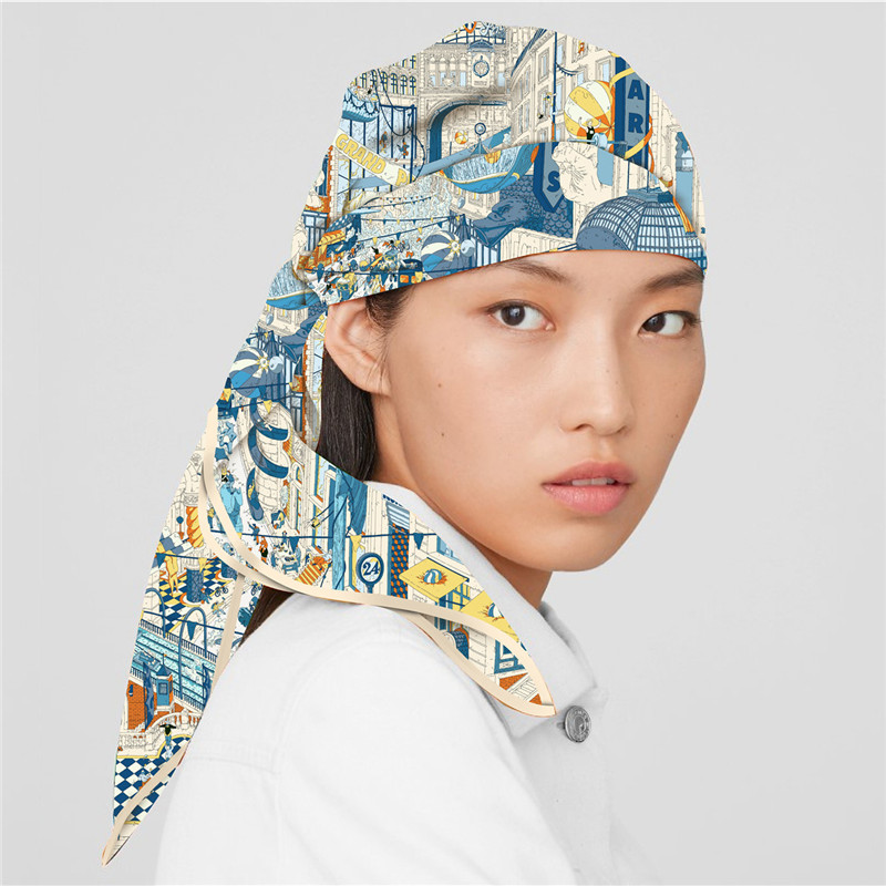 Silk Scarf Women City Street P - Street Fashion Hijab incelemesi ve fiyatı