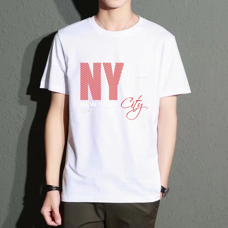 Men's Black Round-Neck Short-S - Street Style New York Fashion incelemesi ve fiyatı