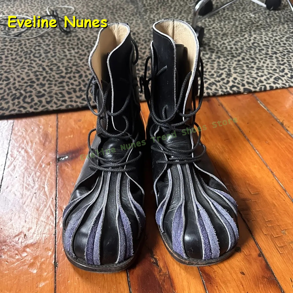 Women Vintage Ankle Boots Blac - Street Fashion Vintage incelemesi ve fiyatı