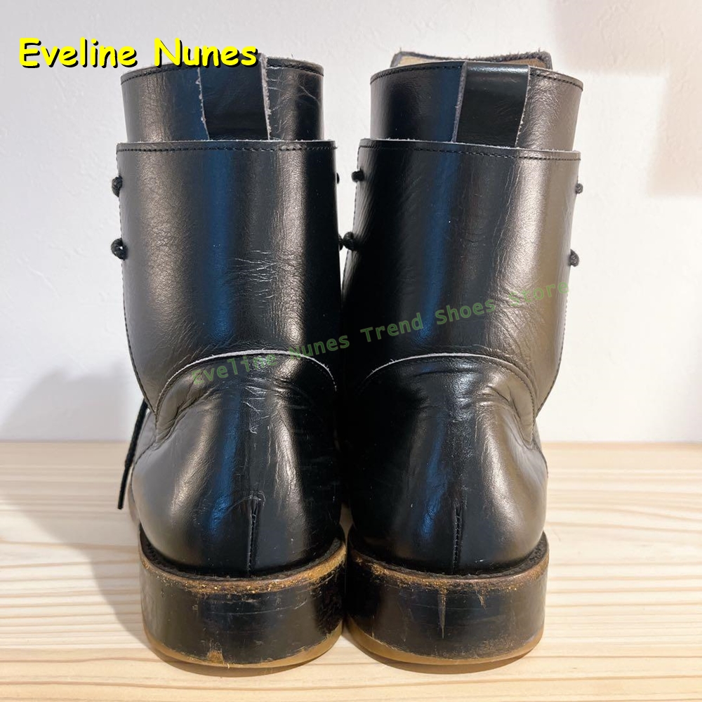Women Vintage Ankle Boots Blac - Street Fashion Vintage incelemesi ve fiyatı