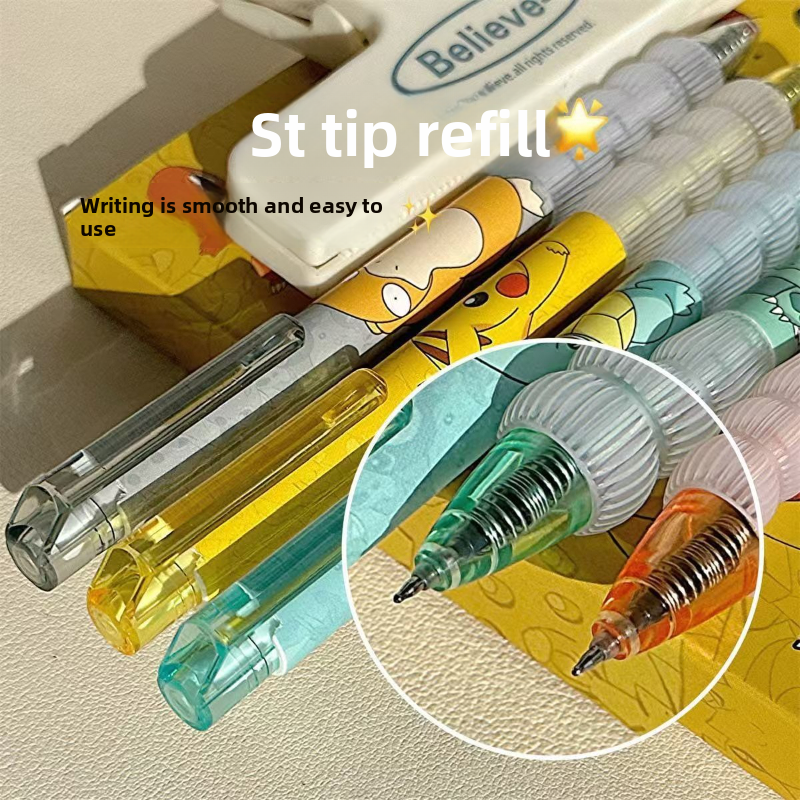 5pcs Pokemon Pikachu Gel Pen C - Street Fashion Blog incelemesi ve fiyatı
