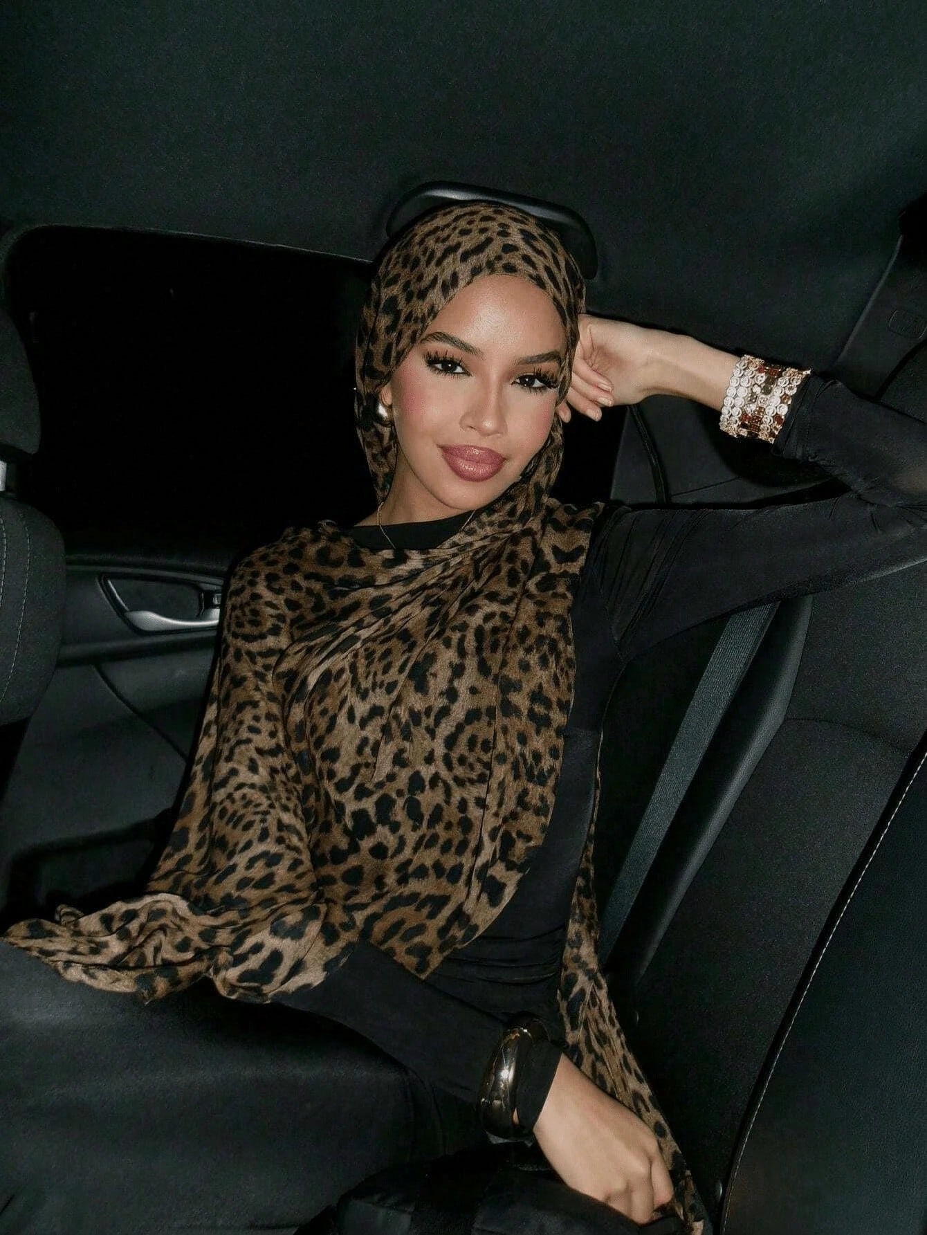 1pc Women's Bohemian Style Leo - Street Fashion Hijab incelemesi ve fiyatı
