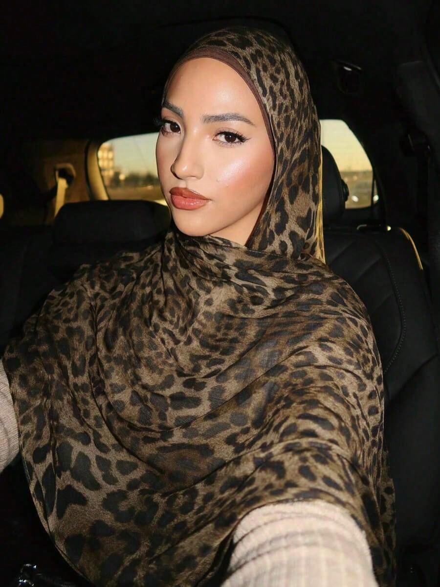 1pc Women's Bohemian Style Leo - Street Fashion Hijab incelemesi ve fiyatı