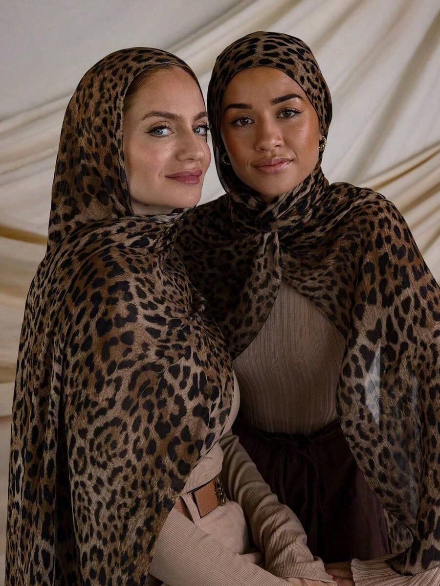 1pc Women's Bohemian Style Leo - Street Fashion Hijab incelemesi ve fiyatı