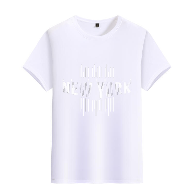 Men's Black Round-Neck Short-S - Street Style New York Fashion incelemesi ve fiyatı