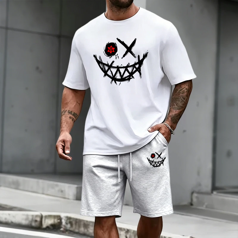 2026 Summer Men's Set T-shirt& - Street Fashion Tshirt incelemesi ve fiyatı