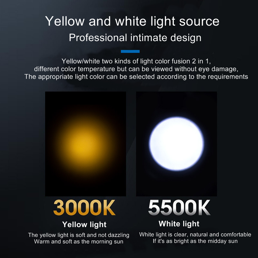 LCD 2-in-1 LED White/Yellow US - Street Fashion Blog incelemesi ve fiyatı