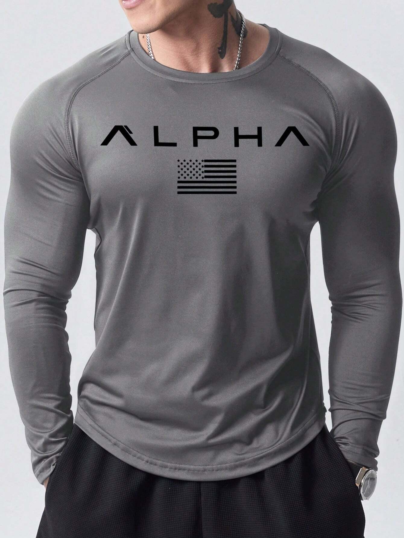 New men's long-sleeved T-shirt - Street Fashion Tshirt incelemesi ve fiyatı