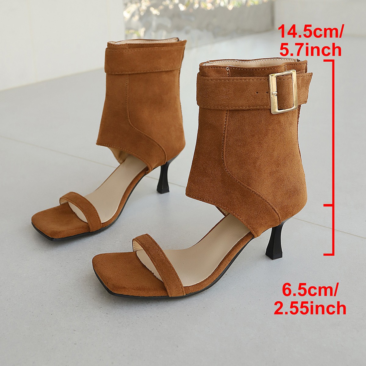 Open-toe High-heeled Sandals 2 - Street Fashion High End incelemesi ve fiyatı