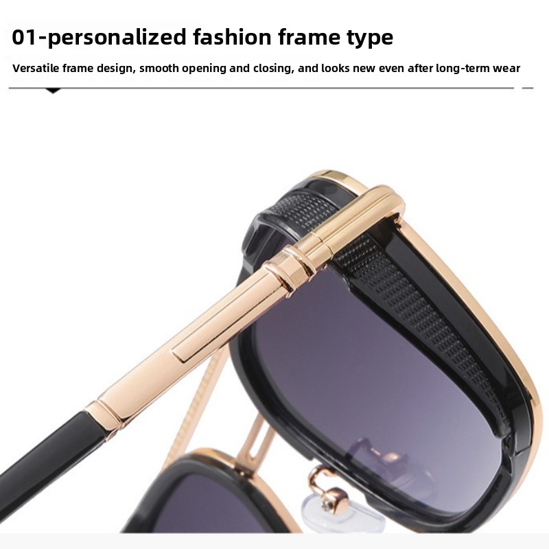 Retro Oval-framed Sunglasses M - Street Fashion High End incelemesi ve fiyatı