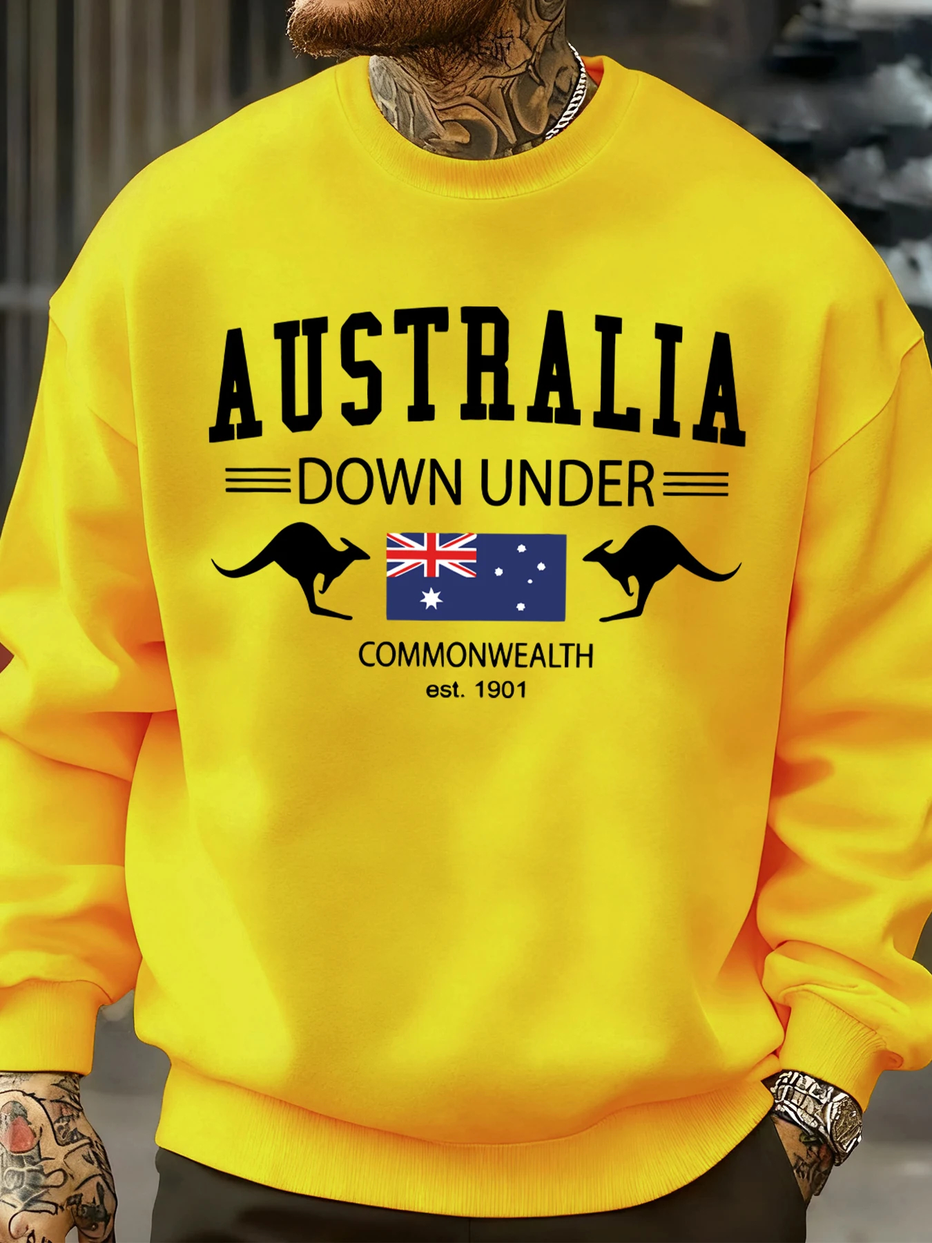 Australia Down Under Prints Pu - Street Fashion Australia incelemesi ve fiyatı