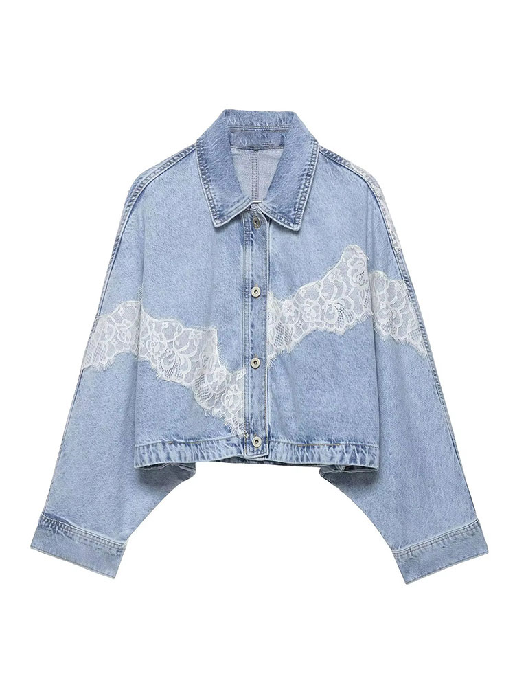 HH Elegant Women Blue Denim Ja - Street Fashion Vintage incelemesi ve fiyatı