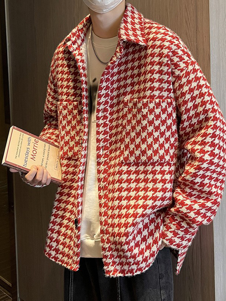High-End Plaid Jacket Street S - Street Fashion Hong Kong incelemesi ve fiyatı