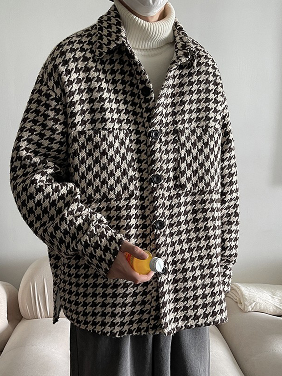 High-End Plaid Jacket Street S - Street Fashion Hong Kong incelemesi ve fiyatı