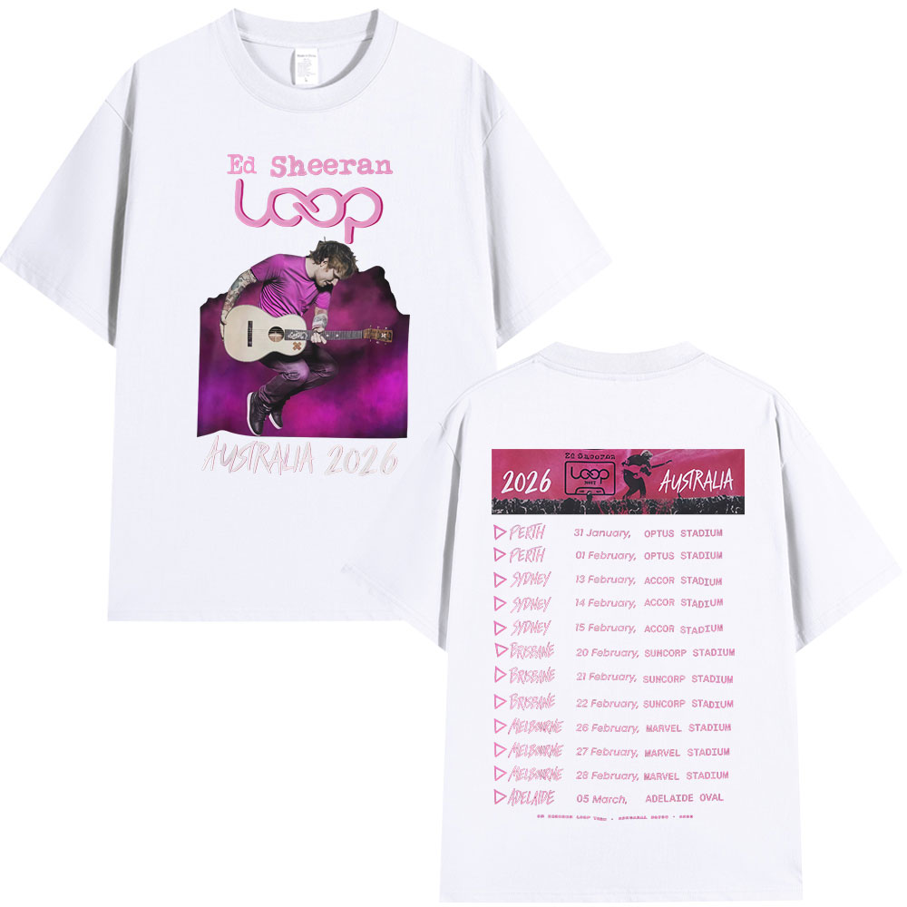 Ed Sheeran Loop Tour Australia - Street Fashion Australia incelemesi ve fiyatı