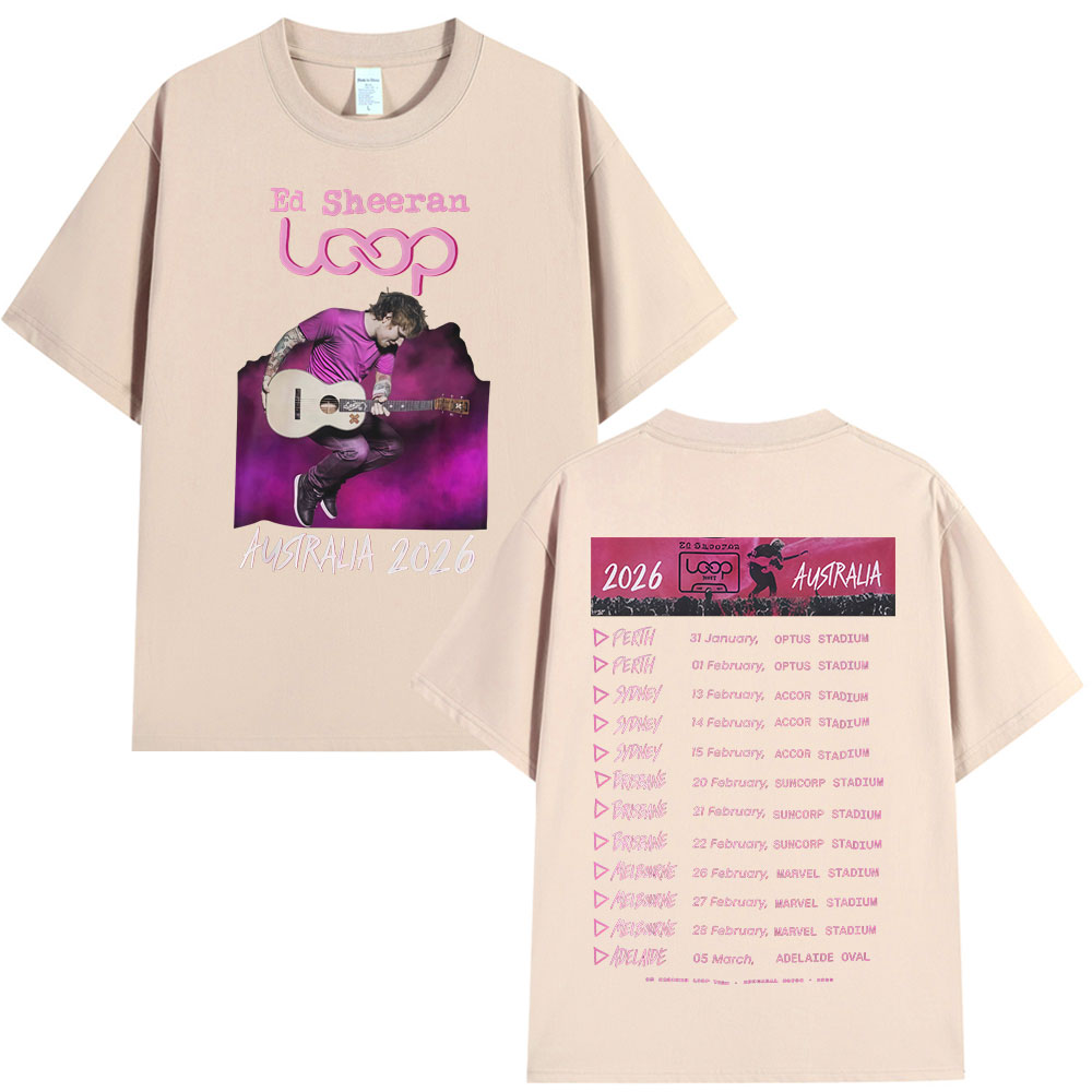 Ed Sheeran Loop Tour Australia - Street Fashion Australia incelemesi ve fiyatı