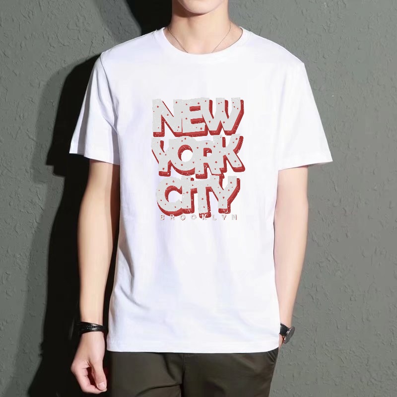 Men's Black Round-Neck Short-S - Street Style New York Fashion incelemesi ve fiyatı