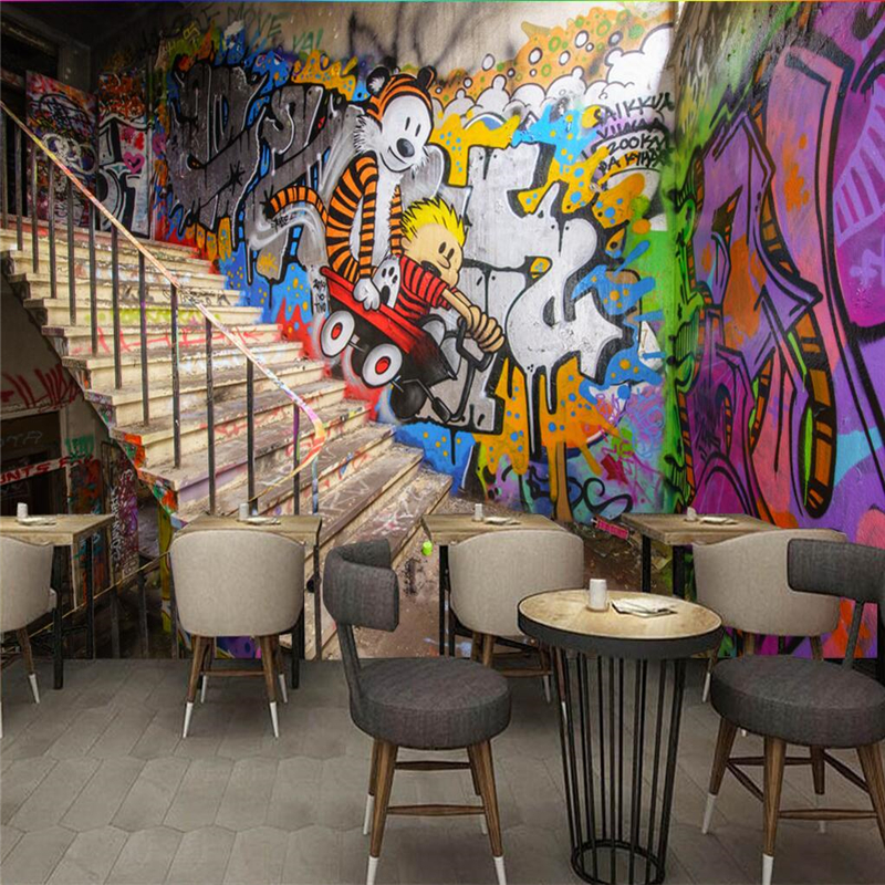 Wallpaper Mural Wall Sticker M - Street Fashion Wallpaper incelemesi ve fiyatı