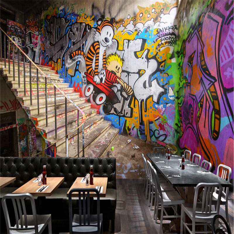 Wallpaper Mural Wall Sticker M - Street Fashion Wallpaper incelemesi ve fiyatı