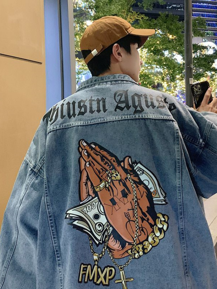 Chic Hip Hop West Coast Denim  - Street Fashion Hong Kong incelemesi ve fiyatı