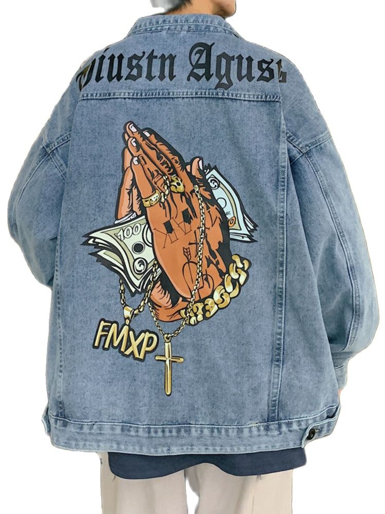 Chic Hip Hop West Coast Denim  - Street Fashion Hong Kong incelemesi ve fiyatı