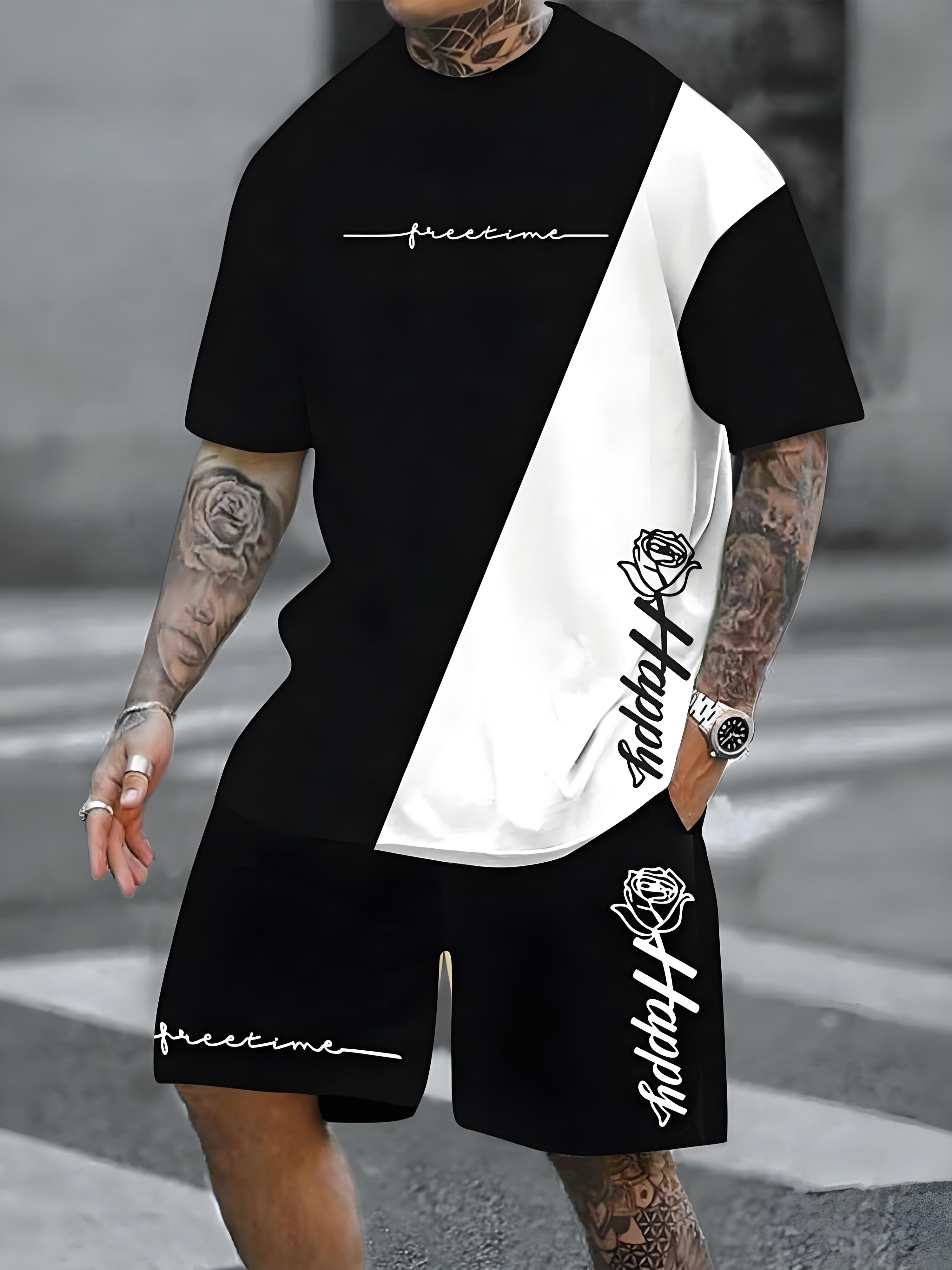 New Plus Size Men's T-shirt An - Street Fashion Tshirt incelemesi ve fiyatı