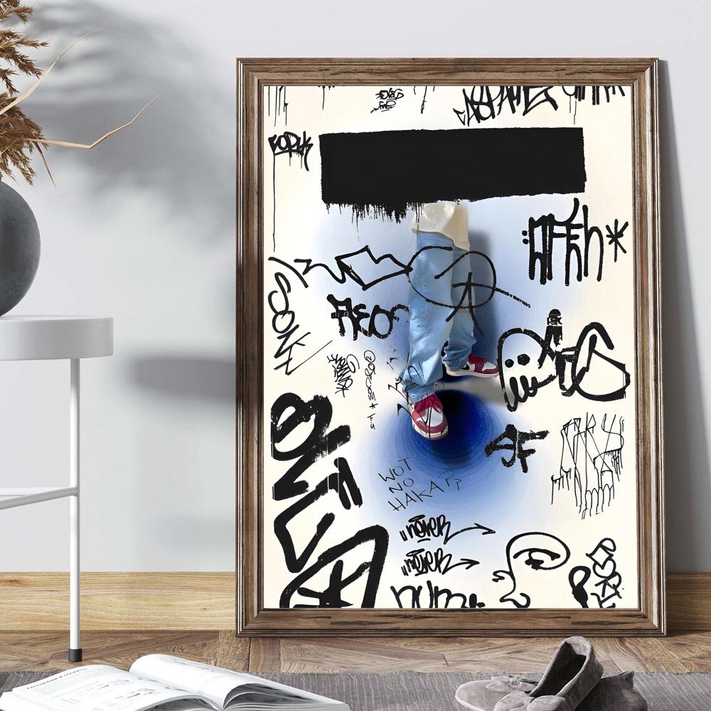 Street Graffiti Fashion Wall A - Street Fashion Wallpaper incelemesi ve fiyatı