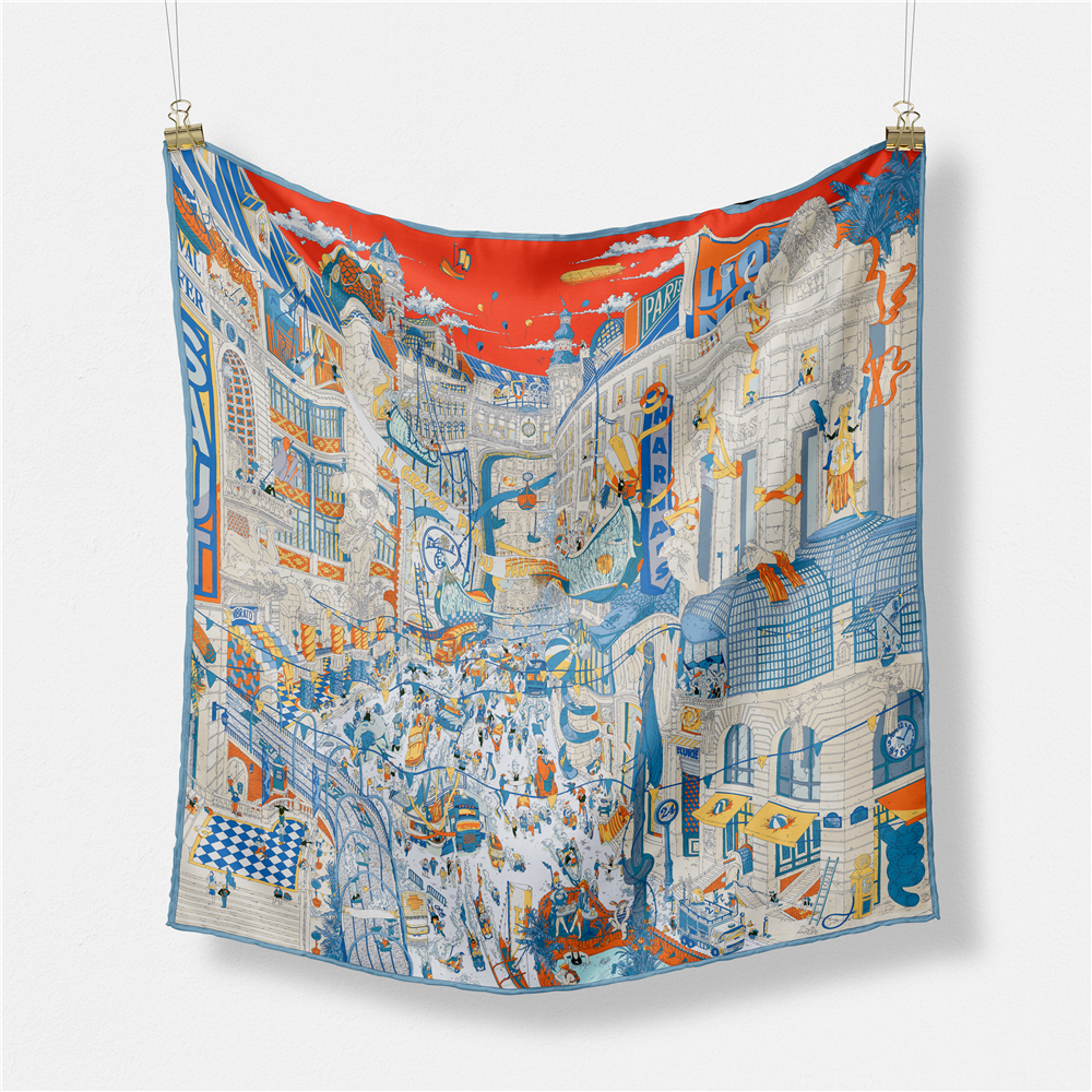 Twill Silk Scarf Woman Commerc - Street Fashion Hijab incelemesi ve fiyatı