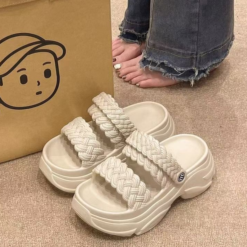 Women Platform Slippers Thick  - Street Fashion Girls incelemesi ve fiyatı