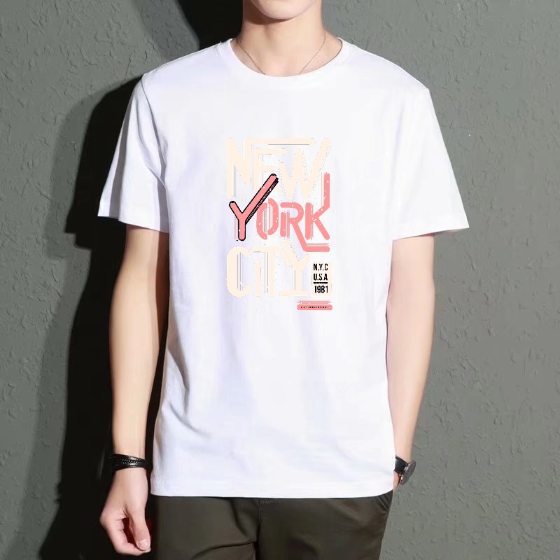 Men's Black Round-Neck Short-S - Street Style New York Fashion incelemesi ve fiyatı