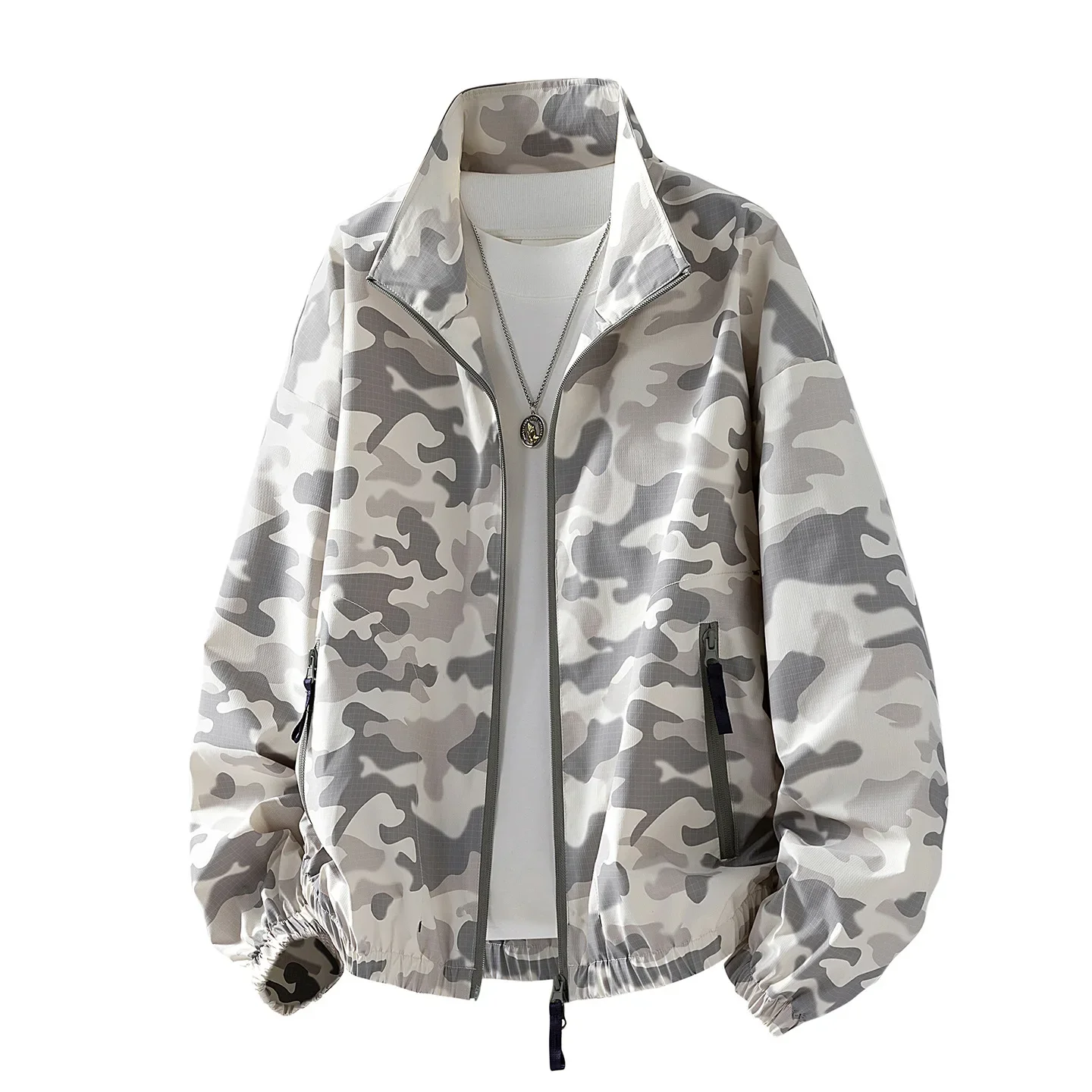 Casual Camouflage Solid Color  - Street Fashion Hong Kong incelemesi ve fiyatı