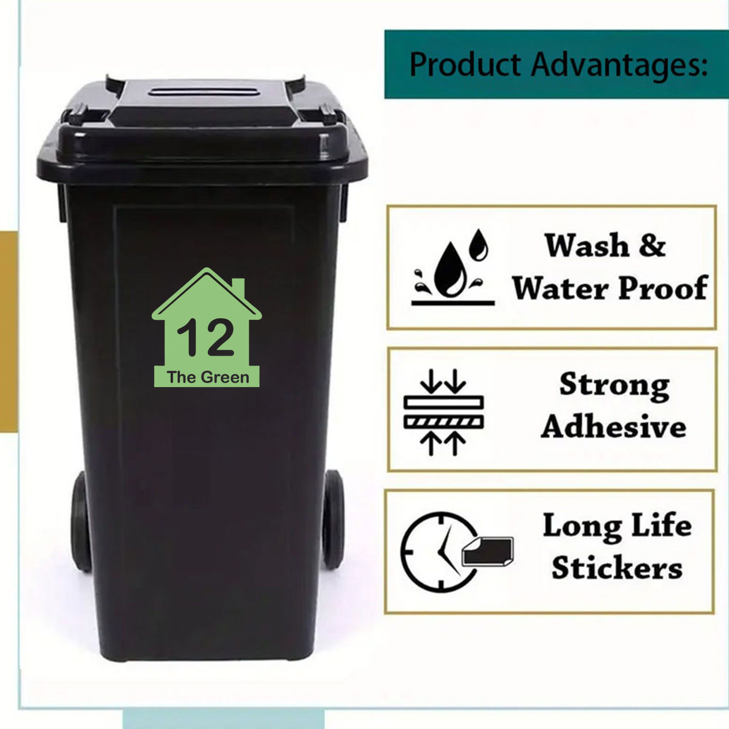 1pc Cartoon House Custom numbe - Street Fashion Wallpaper incelemesi ve fiyatı