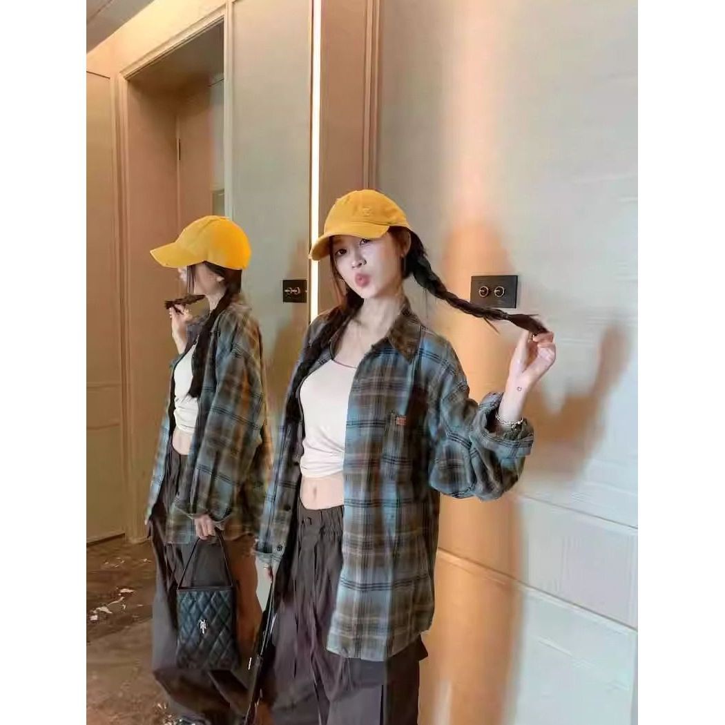 American Style Vintage Plaid S - Street Fashion High End incelemesi ve fiyatı