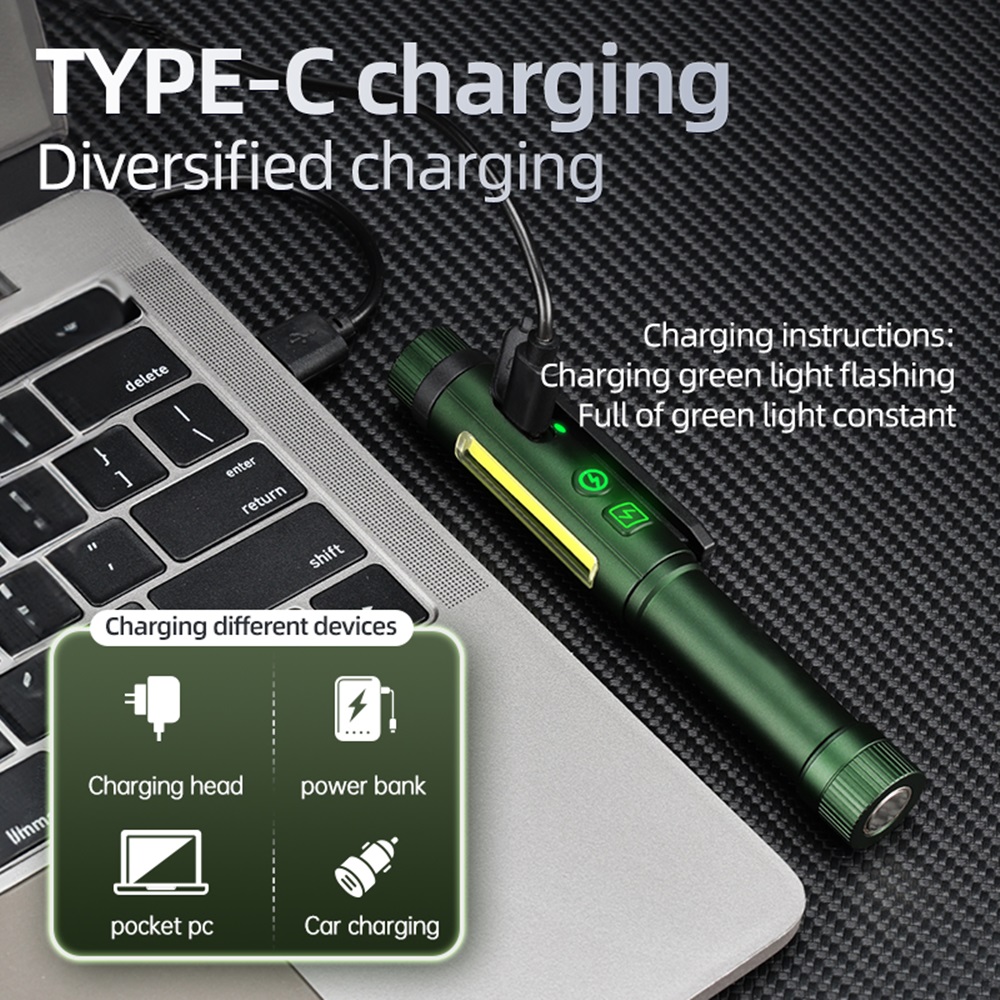 2-in-1 COB Pen Work Light LED  - Street Fashion Blog incelemesi ve fiyatı
