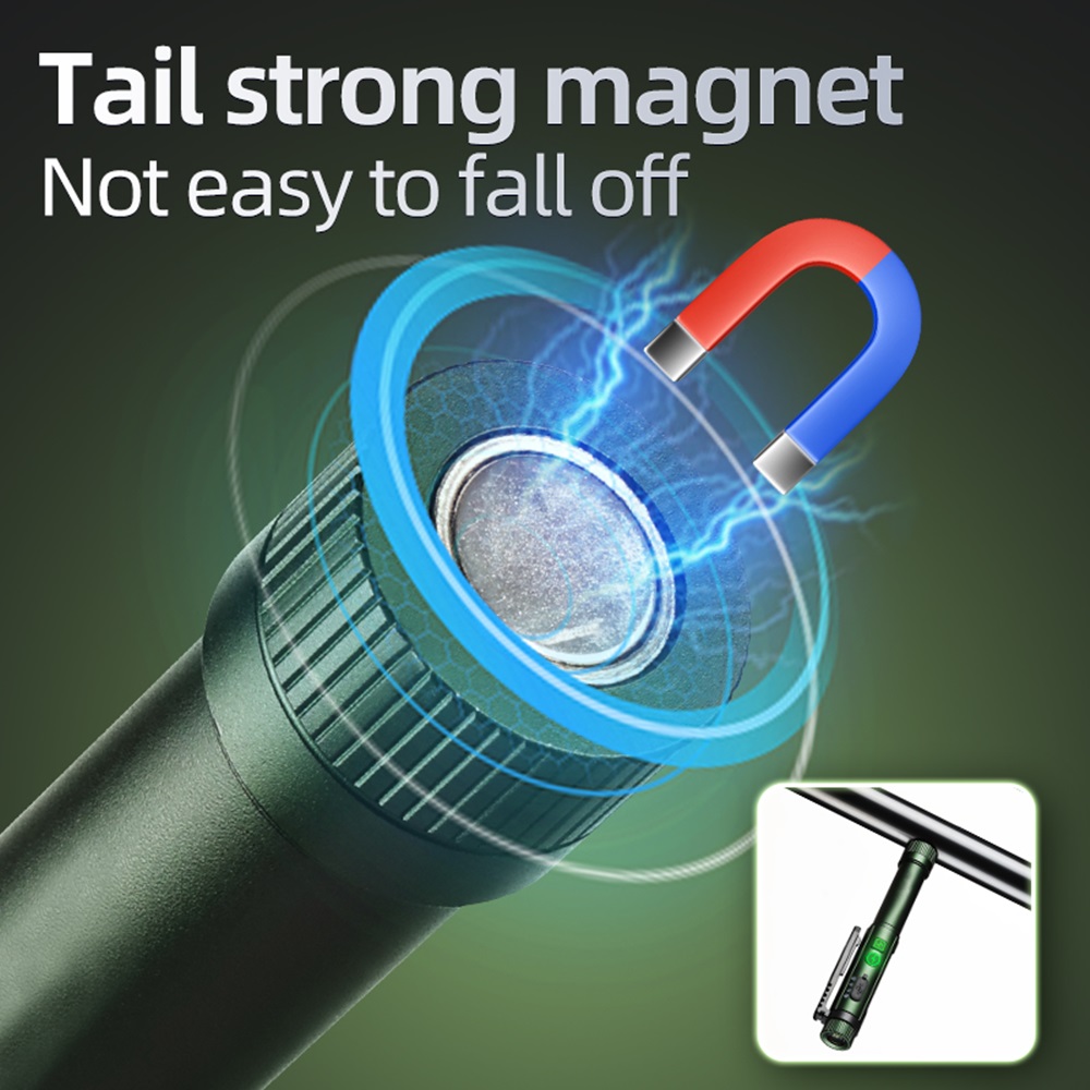 2-in-1 COB Pen Work Light LED  - Street Fashion Blog incelemesi ve fiyatı