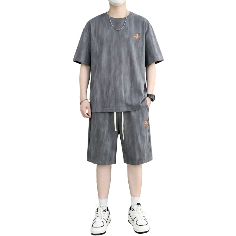 【T-Shirt + 5-Point Shorts】Men' - Street Fashion Tshirt incelemesi ve fiyatı