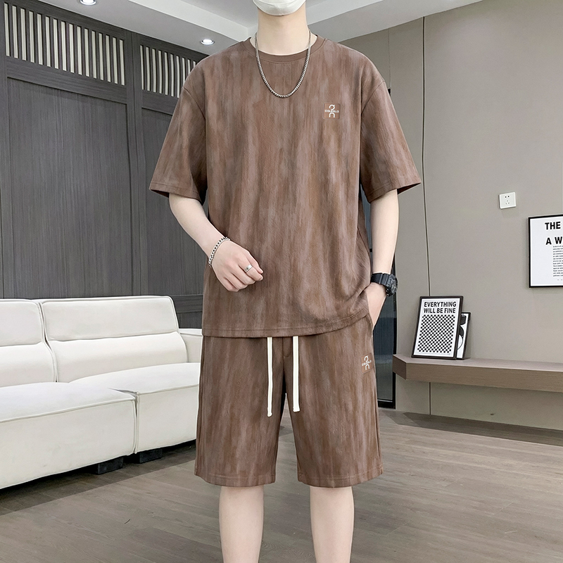 【T-Shirt + 5-Point Shorts】Men' - Street Fashion Tshirt incelemesi ve fiyatı