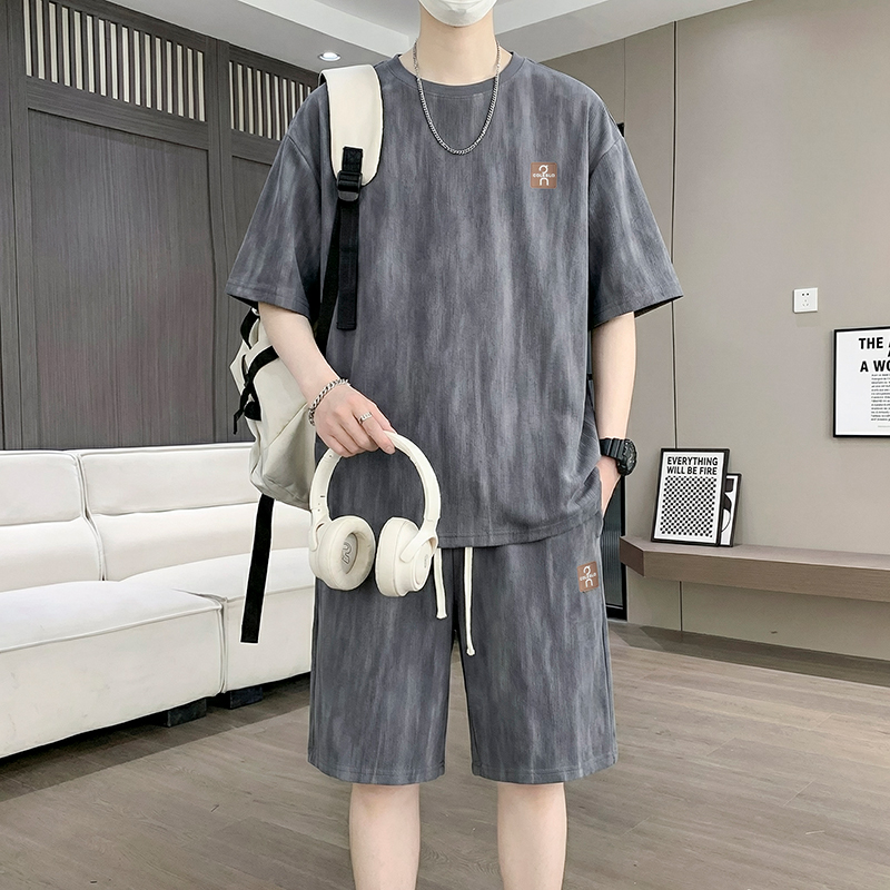 【T-Shirt + 5-Point Shorts】Men' - Street Fashion Tshirt incelemesi ve fiyatı