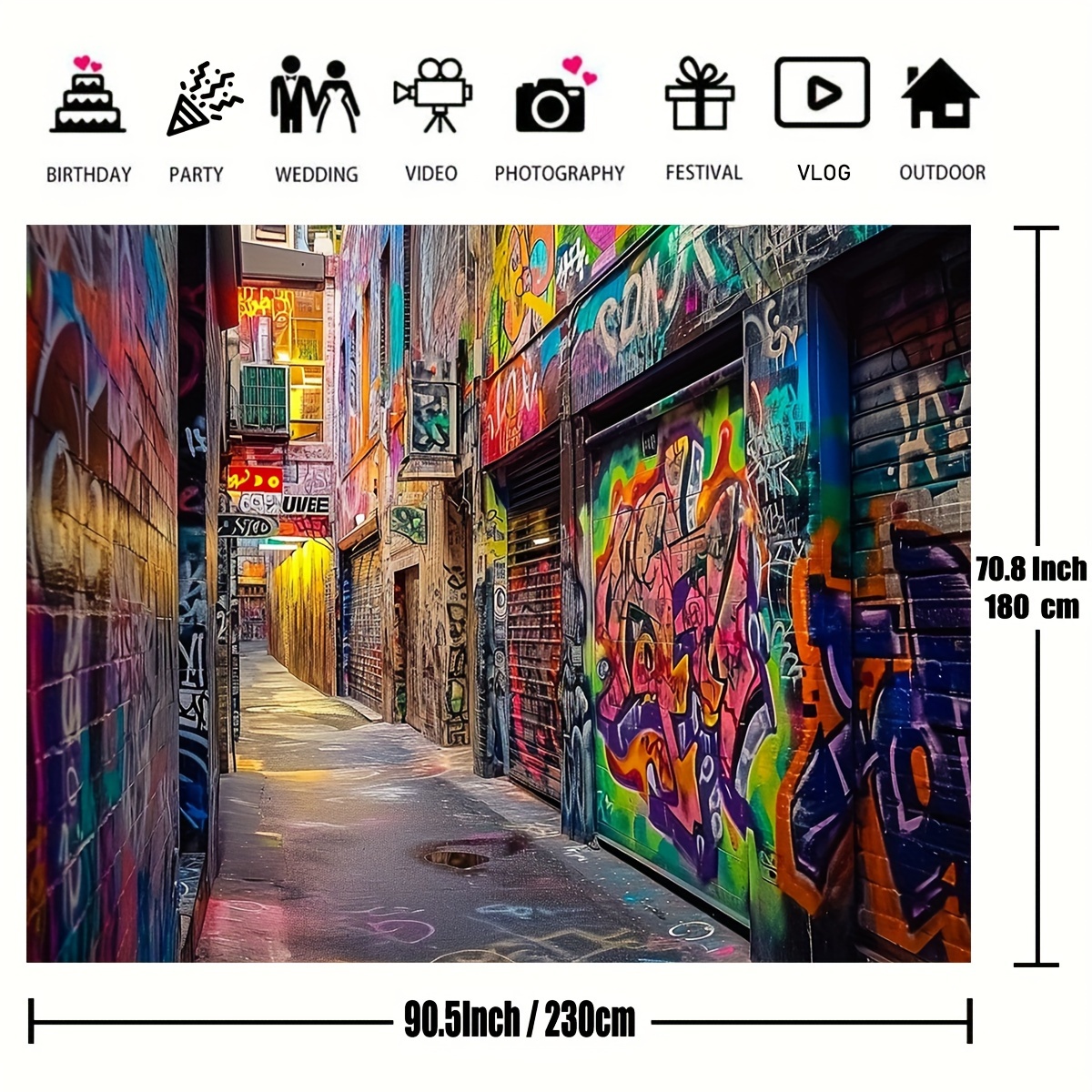 Wallpaper in graffiti street a - Street Fashion Wallpaper incelemesi ve fiyatı