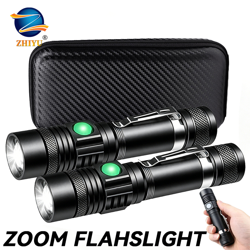 T6 LED Rechargeable Flashlight - Street Fashion Blog incelemesi ve fiyatı