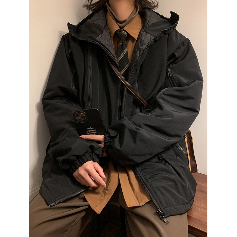 Thickened Winter Cotton Jacket - Street Fashion Hong Kong incelemesi ve fiyatı
